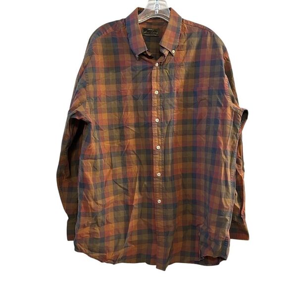 Orvis Men's Plaid Long Sleeve Button Down Shirt Size L Multicolor - Picture 1 of 12